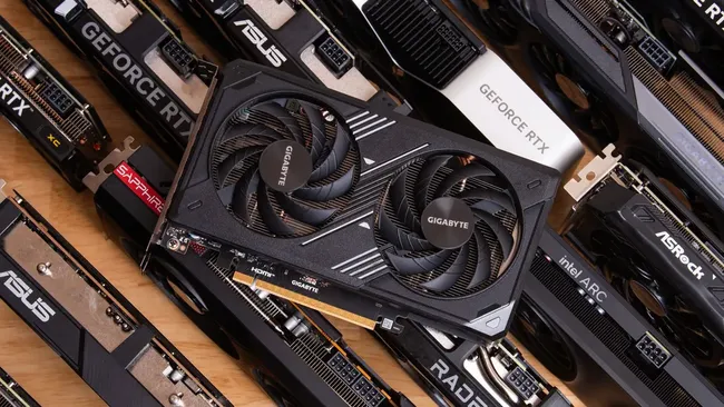A gaming GPU, representing the compute GamerAI pools together